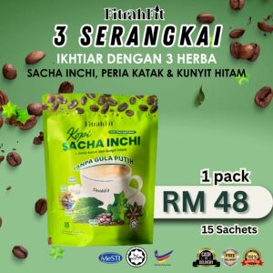 1 Pek | Kopi Sacha Inchi FITRAH FIT